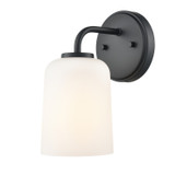 Sconces Single Glass by Millennium ( 59 | 214201-MB Laphia ) 