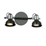 Bathroom Fixtures Two Lights by Maxilite ( 501 | MX 6266BL-2 Mondale ) 