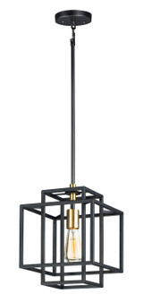 Mini Pendants Open Frame by Maxim ( 16 | 10246BKSBR Liner ) 