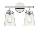 Bathroom Fixtures Two Lights by Millennium ( 59 | 4412-CH Amberose ) 