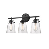 Bathroom Fixtures Three Lights by Millennium ( 59 | 4413-MB Amberose ) 