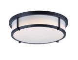Flush Mounts Glass Down by Maxim ( 16 | 10270WTBK Rogue E26 ) 