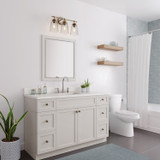 Bathroom Fixtures Three Lights by Millennium ( 59 | 4413-MG Amberose ) 