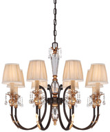 Mid. Chandeliers Candle by Metropolitan ( 29 | N6648-258B Bella Cristallo ) 