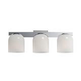 Bathroom Fixtures Three Lights by Maxim ( 16 | 21233MRPC Scoop ) 