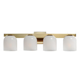Bathroom Fixtures Four Lights by Maxim ( 16 | 21234MRNAB Scoop ) 