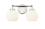 Bathroom Fixtures Two Lights by Millennium ( 59 | 22402-PN Oprah ) 