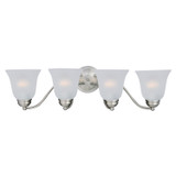 Bathroom Fixtures Four Lights by Maxim ( 16 | 2123FTSN Basix ) 