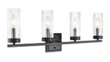 Bathroom Fixtures Four Lights by Millennium ( 59 | 46004-MB Iversen ) 