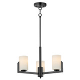 Mid. Chandeliers Glass Up by Maxim ( 16 | 21285SWBK Dart ) 