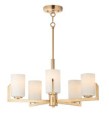 Mid. Chandeliers Glass Up by Maxim ( 16 | 21286SWSBR Dart ) 