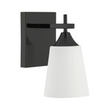 Sconces Single Glass by Maxilite ( 501 | MX 6512-07 Bronson ) 