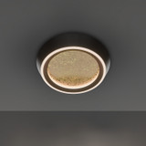 Flush Mounts Slimline/Low Profile by Modern Forms ( 281 | FM-18518-30-BK/GL Tinzel ) 