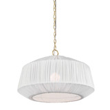 Pendants Fabric Shade by Mitzi ( 428 | H1011701L-AGB Amanza ) 