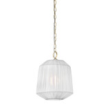 Pendants Fabric Shade by Mitzi ( 428 | H1011701S-AGB Amanza ) 