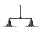 Exterior Ceiling Mount by Montclair Light Works ( 518 | MSD159-51 Radial ) 