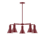 Mid. Chandeliers Glass Down by Montclair Light Works ( 518 | CHC436-55-L10 Flare ) 