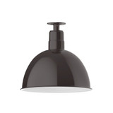 Exterior Ceiling Mount by Montclair Light Works ( 518 | FMB117-51-W16-L13 Deep Bowl ) 