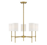Mid. Chandeliers Glass Up by Meridian ( 446 | M10067NB Mchan ) 