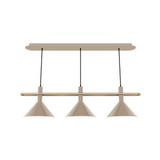 Linear/Island 3 Light Bar by Montclair Light Works ( 518 | CHR422-18-91 Raceway ) 