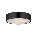 Flush Mounts Drum Shade by Maxim ( 16 | 10496WTBK Tommy ) 
