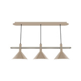 Linear/Island 3 Light Bar by Montclair Light Works ( 518 | CHR422-18-96 Raceway ) 