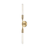 Sconces Double Candle by Mitzi ( 428 | H116102-AGB Tara ) 