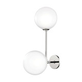 Sconces Double Glass by Mitzi ( 428 | H122102-PN Ashleigh ) 