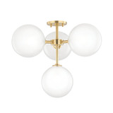 Semi-Flush Mts. Directional by Mitzi ( 428 | H122604-AGB Ashleigh ) 