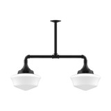 Linear/Island 2 Light Bar by Montclair Light Works ( 518 | MSD021-41-T30 Schoolhouse ) 