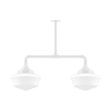 Linear/Island 2 Light Bar by Montclair Light Works ( 518 | MSD021-44-T30 Schoolhouse ) 