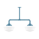Linear/Island 2 Light Bar by Montclair Light Works ( 518 | MSD021-54-T36 Schoolhouse ) 