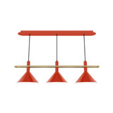 Linear/Island 3 Light Bar by Montclair Light Works ( 518 | CHR422-26-91 Raceway ) 