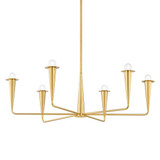 Large Chandeliers Candle by Mitzi ( 428 | H791806-AGB Danna ) 
