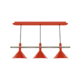 Linear/Island 3 Light Bar by Montclair Light Works ( 518 | CHR422-26-96 Raceway ) 