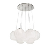 Mid. Chandeliers Glass Down by Modern Forms ( 281 | PD-28807-BN Cosmic ) 