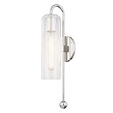 Sconces Single Glass by Mitzi ( 428 | H222101-PN Skye ) 