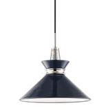 Pendants Metal Shade by Mitzi ( 428 | H251701S-PN/NVY Kiki ) 
