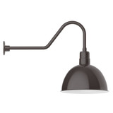 Exterior Wall Mount by Montclair Light Works ( 518 | GNC117-51-B01-W16 Deep Bowl ) 