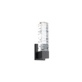 Sconces Single Glass by Modern Forms ( 281 | WS-58115-BK Juliet ) 