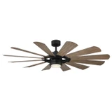 Fans Wet Location by Modern Forms Fans ( 441 | FR-W2201-65L27MBBW Wynd Mill ) 