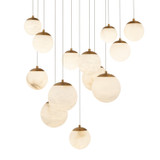 Pendants Multi-port/Cascade by Modern Forms ( 281 | PD-34413S-AB Pisces ) 
