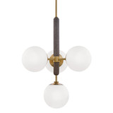 Mini Chandeliers Glass Shade by Mitzi ( 428 | H289804-AGB Brielle ) 