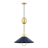 Pendants Metal Shade by Mitzi ( 428 | H866701-AGB/SNY Mariel ) 