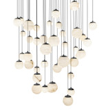 Mid. Chandeliers Multi-Port/Cascade by Modern Forms ( 281 | PD-34441S-BK Pisces ) 