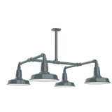 Exterior Chandeliers by Montclair Light Works ( 518 | MSP181-40-T30 Warehouse ) 