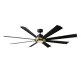 Fans Wet Location by Modern Forms Fans ( 441 | FR-W2303-72L-SB/MB Aura ) 