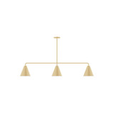 Linear/Island 3 Light Bar by Montclair Light Works ( 518 | MSN420-17 Jynx ) 