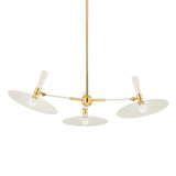 Large Chandeliers Metal Shade by Mitzi ( 428 | H906803-AGB/SCR Milena ) 
