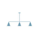 Linear/Island 3 Light Bar by Montclair Light Works ( 518 | MSN420-54 Jynx ) 
